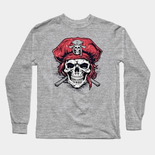 Pirate skull Long Sleeve T-Shirt